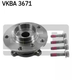 VKBA 3671 SKF Комплект подшипника ступицы колеса VKBA 3671 SKF Комплект подшипника ступицы колеса